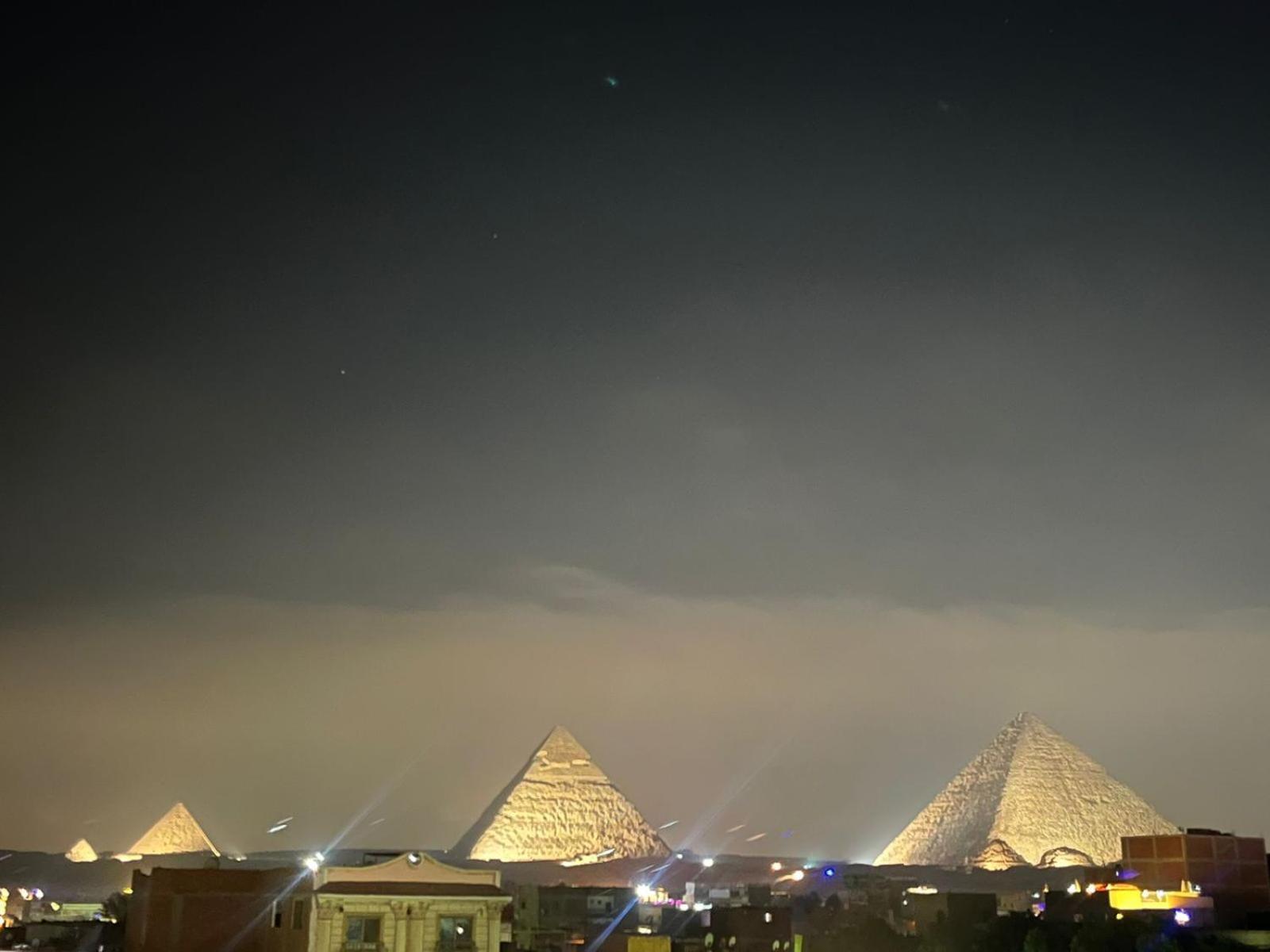 King Of Pharaohs Pyramids View Hotel Cairo Exterior photo