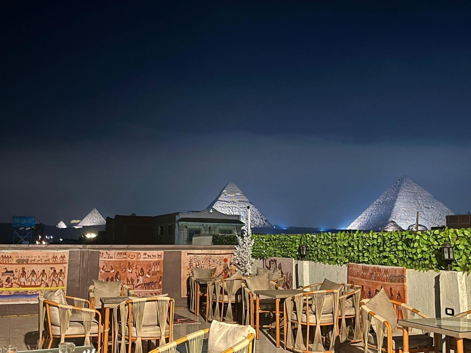 King Of Pharaohs Pyramids View Hotel Cairo Exterior photo